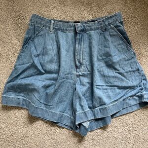 GAP Blue Jean Shorts High-Waisted Vintage Style